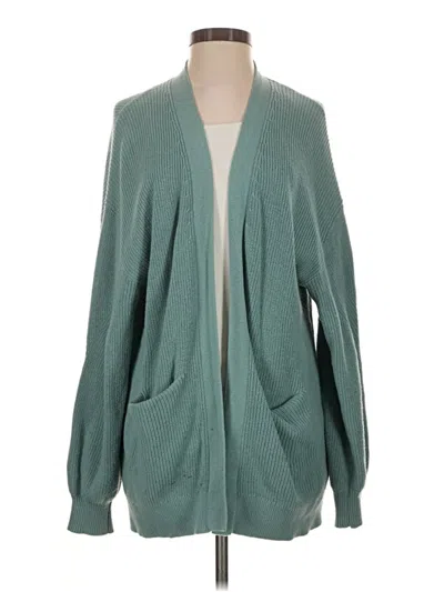 Pre-owned Wilfred Free Cardigan Sweater In Teal