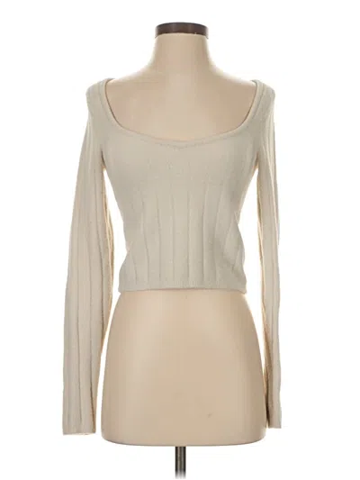 Pre-owned Wilfred Free Cardigan Sweater In White