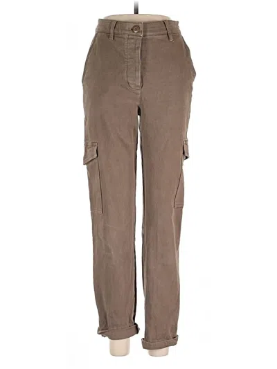 Pre-owned Wilfred Free Cargo Pants In Brown