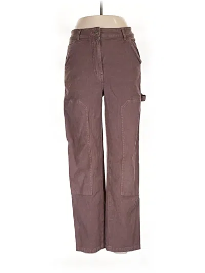 Pre-owned Wilfred Free Cargo Pants In Brown