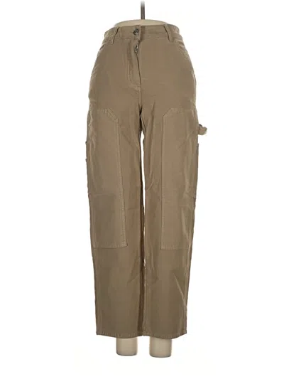 Pre-owned Wilfred Free Cargo Pants In Tan