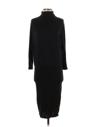 Pre-owned Wilfred Free Casual Dress In Black