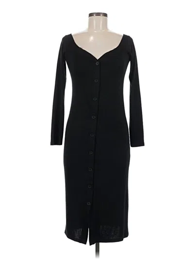 Pre-owned Wilfred Free Casual Dress In Black