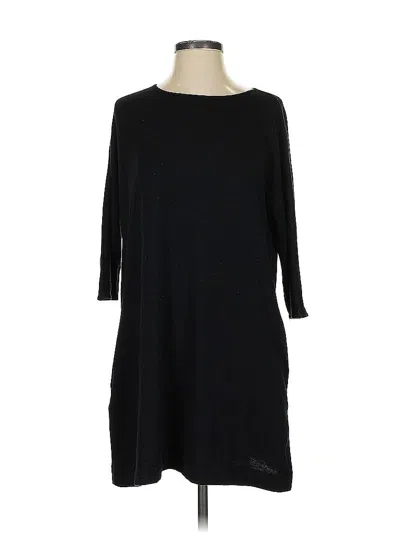 Pre-owned Wilfred Free Casual Dress In Black