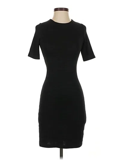 Pre-owned Wilfred Free Casual Dress In Black