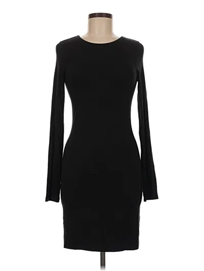 Pre-owned Wilfred Free Casual Dress In Black
