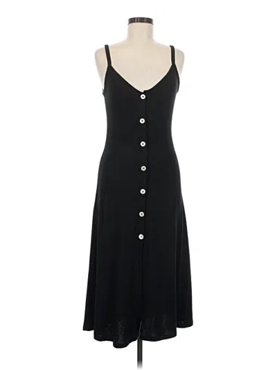 Pre-owned Wilfred Free Casual Dress In Black