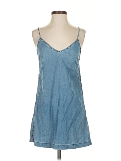 Pre-owned Wilfred Free Casual Dress In Blue