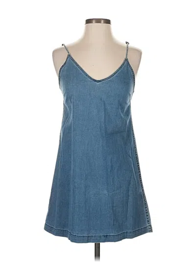 Pre-owned Wilfred Free Casual Dress In Blue