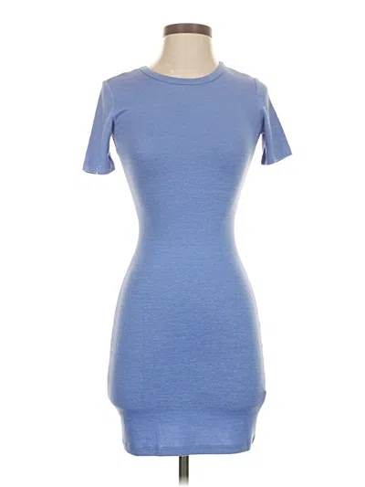 Pre-owned Wilfred Free Casual Dress In Blue