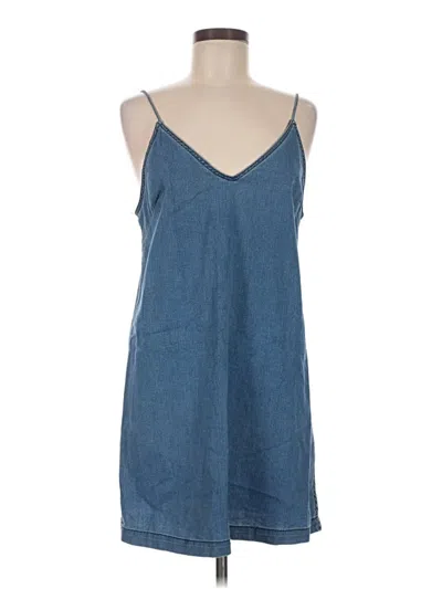 Pre-owned Wilfred Free Casual Dress In Blue
