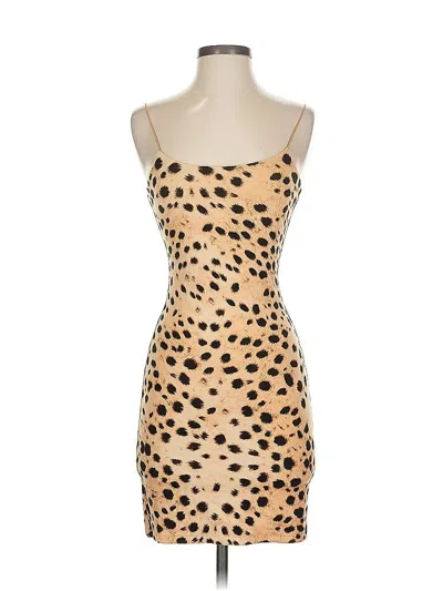 Pre-owned Wilfred Free Casual Dress In Brown