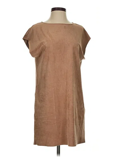 Pre-owned Wilfred Free Casual Dress In Brown