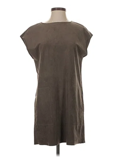 Pre-owned Wilfred Free Casual Dress In Brown