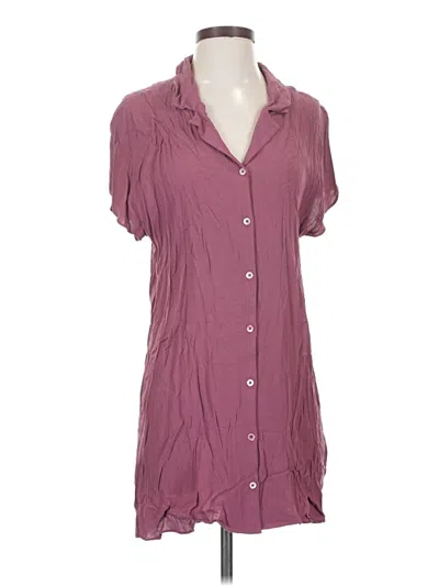 Pre-owned Wilfred Free Casual Dress In Burgundy