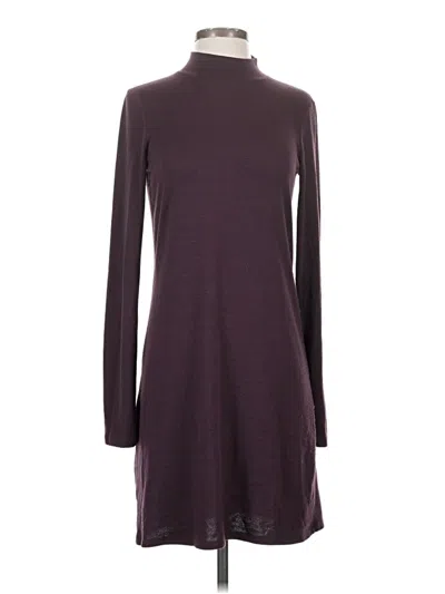 Pre-owned Wilfred Free Casual Dress In Burgundy