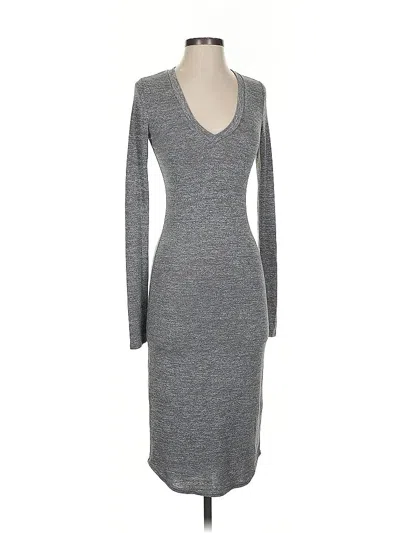 Pre-owned Wilfred Free Casual Dress In Gray