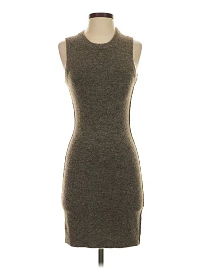 Pre-owned Wilfred Free Casual Dress In Gray