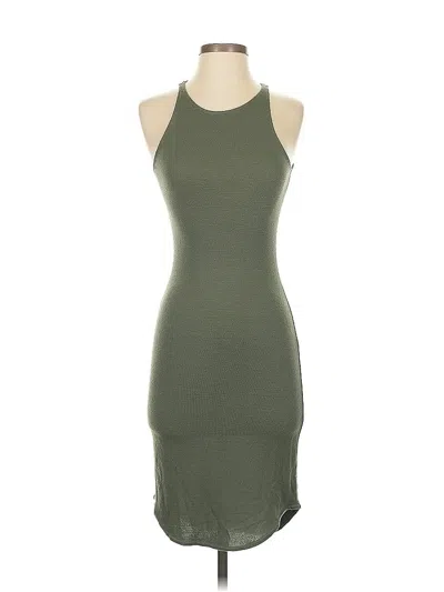 Pre-owned Wilfred Free Casual Dress In Green