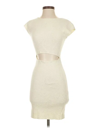 Pre-owned Wilfred Free Casual Dress In Ivory