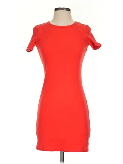 Pre-owned Wilfred Free Casual Dress In Red