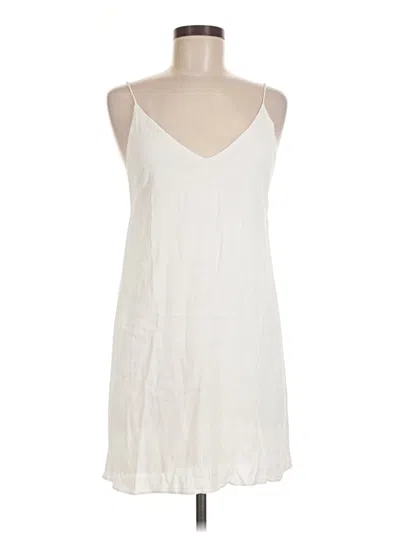 Pre-owned Wilfred Free Casual Dress In White