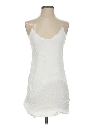 Pre-owned Wilfred Free Casual Dress In White