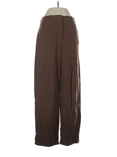 Pre-owned Wilfred Free Casual Pants In Brown