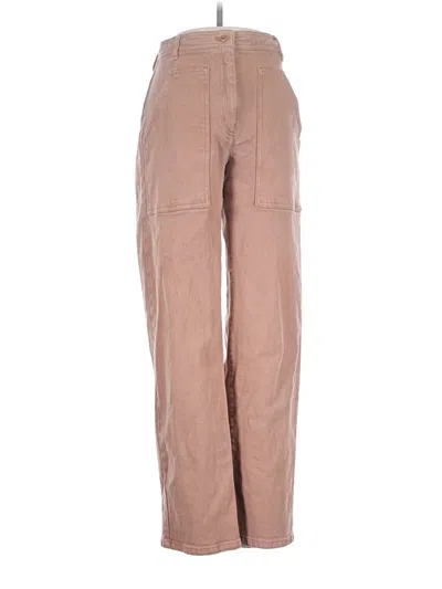 Pre-owned Wilfred Free Casual Pants In Brown