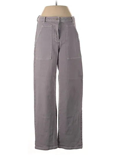 Pre-owned Wilfred Free Casual Pants In Gray