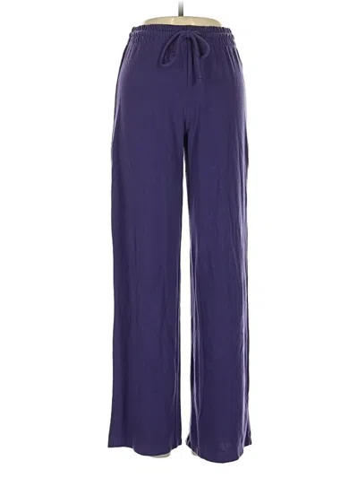 Pre-owned Wilfred Free Casual Pants In Purple