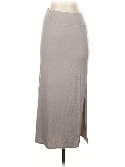 Pre-owned Wilfred Free Casual Skirt In Gray