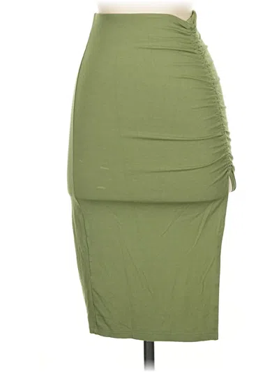 Pre-owned Wilfred Free Casual Skirt In Green
