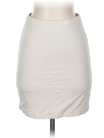 Pre-owned Wilfred Free Casual Skirt In White