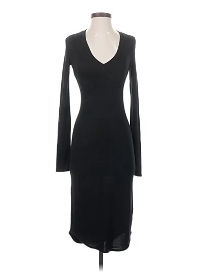 Pre-owned Wilfred Free Cocktail Dress In Black