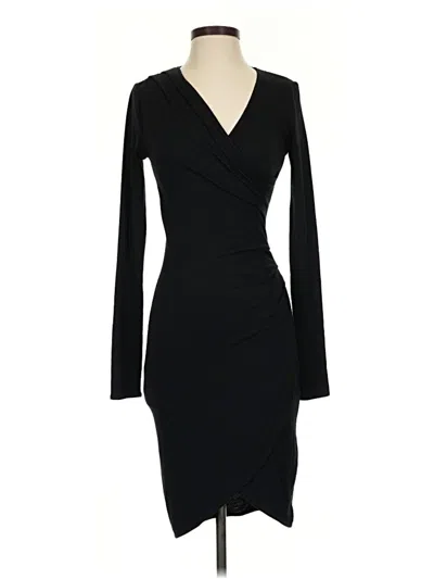 Pre-owned Wilfred Free Cocktail Dress In Black