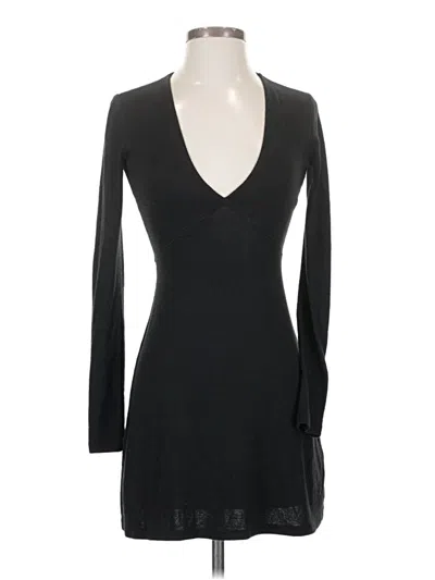 Pre-owned Wilfred Free Cocktail Dress In Black
