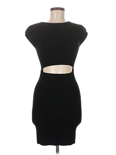 Pre-owned Wilfred Free Cocktail Dress In Black