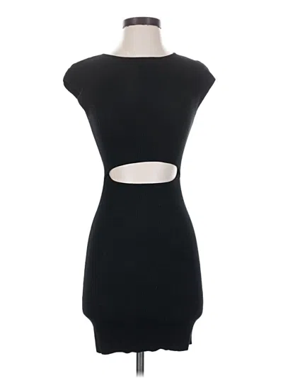 Pre-owned Wilfred Free Cocktail Dress In Black