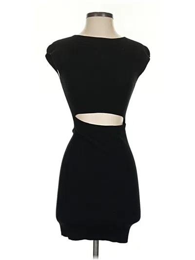 Pre-owned Wilfred Free Cocktail Dress In Black