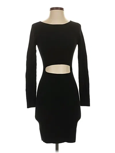 Pre-owned Wilfred Free Cocktail Dress In Black
