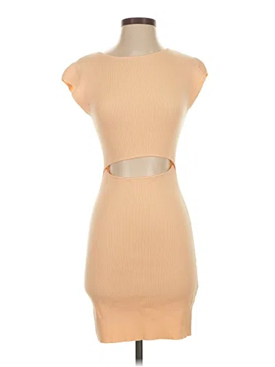 Pre-owned Wilfred Free Cocktail Dress In Brown