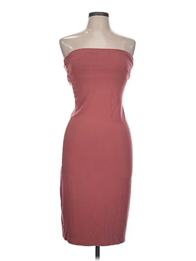 Pre-owned Wilfred Free Cocktail Dress In Burgundy