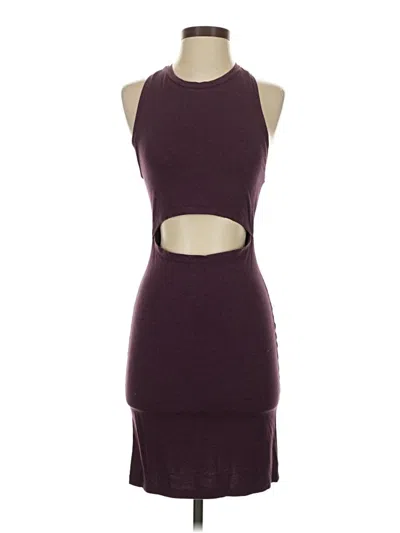 Pre-owned Wilfred Free Cocktail Dress In Burgundy
