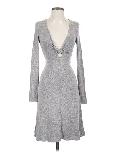 Pre-owned Wilfred Free Cocktail Dress In Gray
