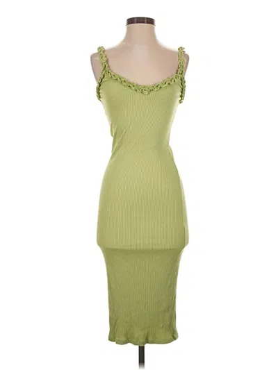 Pre-owned Wilfred Free Cocktail Dress In Green