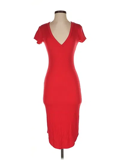 Pre-owned Wilfred Free Cocktail Dress In Red