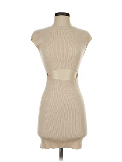 Pre-owned Wilfred Free Cocktail Dress In Tan