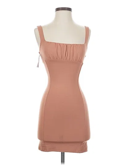 Pre-owned Wilfred Free Cocktail Dress In Tan