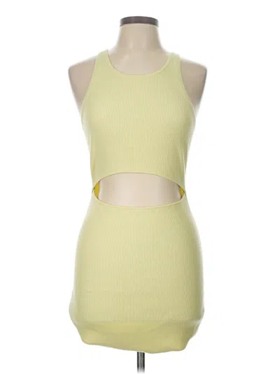 Pre-owned Wilfred Free Cocktail Dress In Yellow